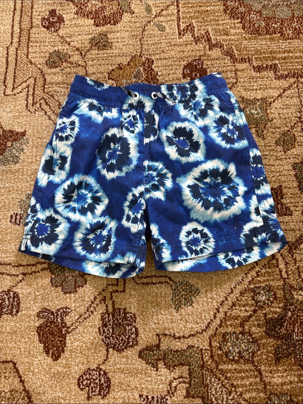 Crewcuts boys swim trunks 3 blue